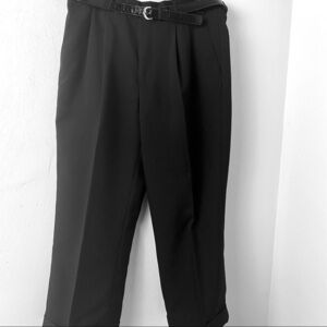 Fortino Landi  Women Dress Trousers. Black. Sz L/36.